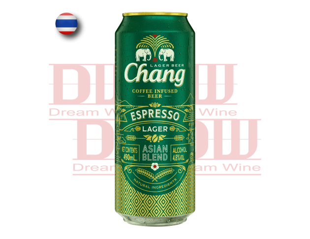 泰象咖啡風味啤酒(490ml) Chang Espresso Lager 1